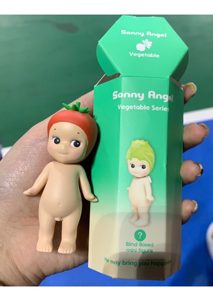 Sonny Angel Vegetable Sebze Serisi (Rastgele 1 Model Gönderilir) Yapışkanlı Kılıf Süsü Blind Kutu