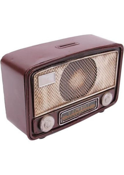 Dekoratif Metal Radyo Kumbaralı Vintage Hediyelik (1102) (599599) fiyatları