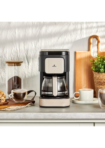 Çift Fonksiyonlu Demleme Makinesi, Cam Demlik, Susuz Çalışma Emniyeti, Aroma Özelliği