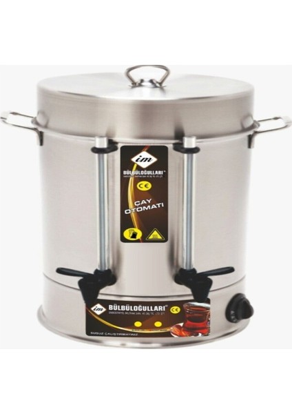 Inox 60 Bardak Çay Otomatı, Şık ve Dayanıklı Tasarımıyla Keyifli Çay Deneyimi