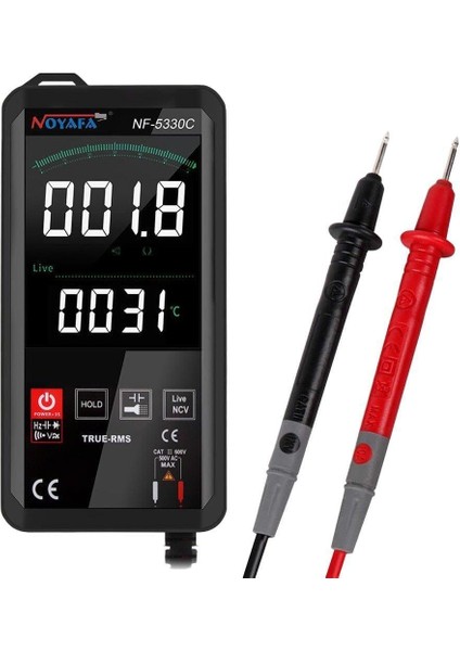 NF-5330A LCD Ekranlı Dijital Multimetre Ölçü Aleti