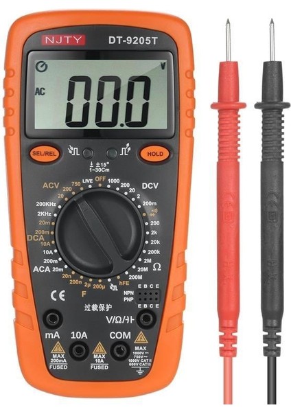 PM-6089 El Tipi Dijital Multimetre Ölçü Aleti