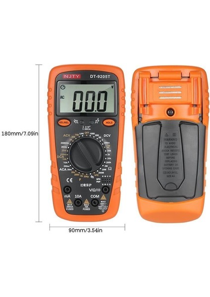 PM-6089 El Tipi Dijital Multimetre Ölçü Aleti fiyatları