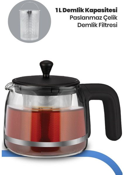 2200W Xl Paslanmaz Çay ve Su Isıtıcı, Cam ve Çelik Tasarım modelleri