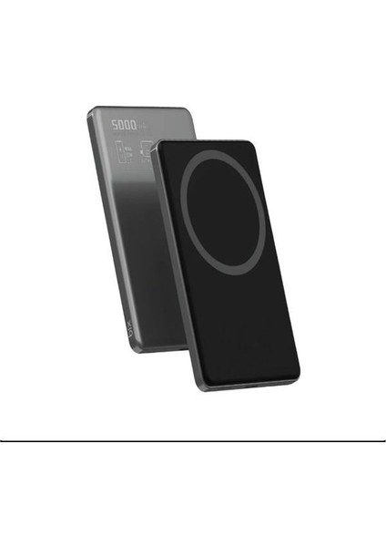 Bix 5000MAH TPB14 15W Kablosuz Ultra Slim Metal Powerbank modelleri