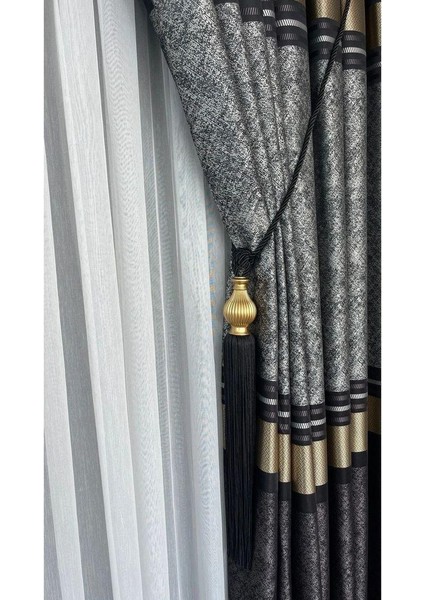 Kuka Braçol Kornişe Takma Tavan Yan Bağlama Perde Toplama Aksesuar tieback