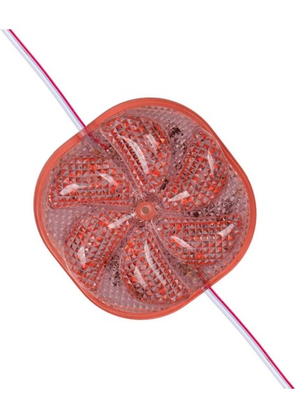 PM-14697 12 Volt 3 Watt Kırmızı Yanıp Sönen Çakar 6565-2835 Modül LED 65X65X12MM