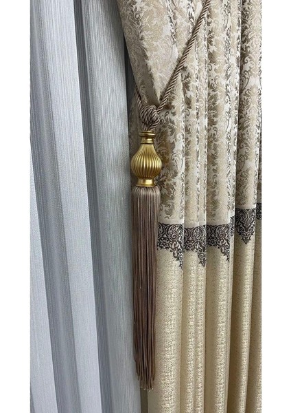 Kuka Braçol Kornişe Takma Tavan Yan Bağlama Perde Toplama Aksesuar tieback