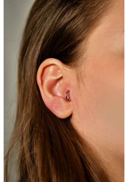Gizli Kilit Yuvarlak Halka Piercing modelleri