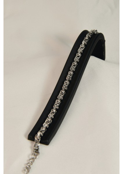 Kral Model Erkek Çelik Zincir Bileklik 5mm fırsatları