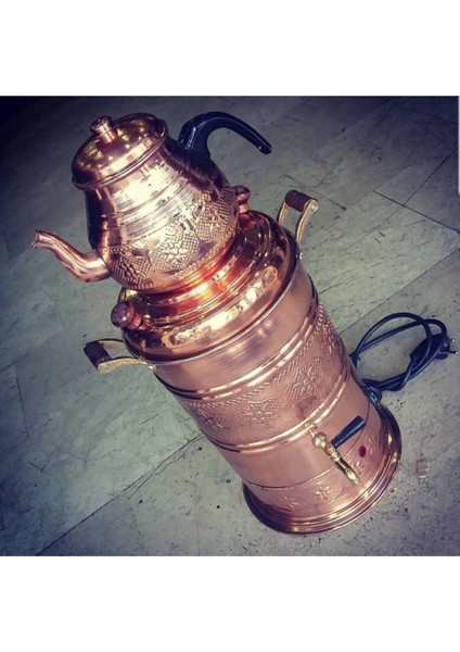 El Işçiliği Bakır Çay Makinesi, Termostatlı ve Şık Tasarım fırsatları