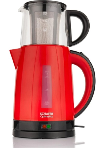 Kırmızı Renkli Elektrikli Çay Makinesi ve Muffin Kalıbı Seti, Anneler Günü Hediye fiyatları