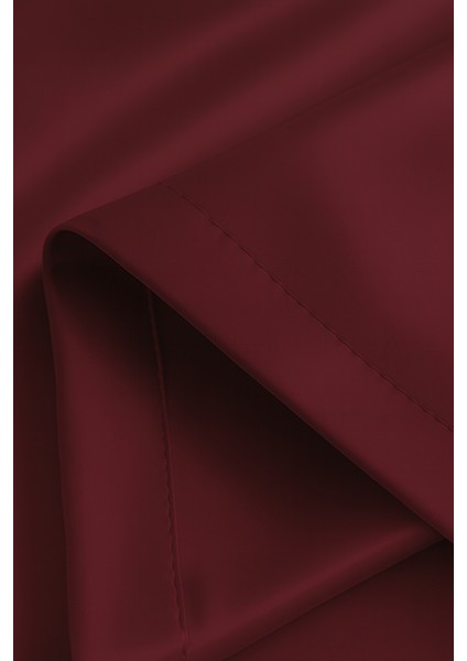 Bordo Blackout, Işık Geçirmez, Karartma Perde, Pilesiz, Lüks, Tek Kanat, Güneşlik fırsatları