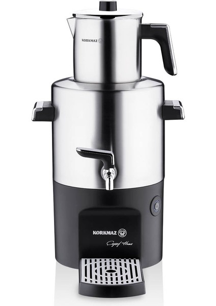 Gri Renkli Paslanmaz Çay Semaveri, Şık ve Kullanışlı Ev Için Ideal Seçim fiyatları