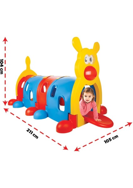 Nessiworld 07 977 Pilsan Tırtıl Tünel 4 Bölmeli fiyatları