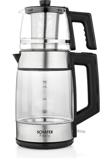 Şeffaf Cam Elektrikli Çay Makinesi, Pratik ve Şık Tasarım modelleri