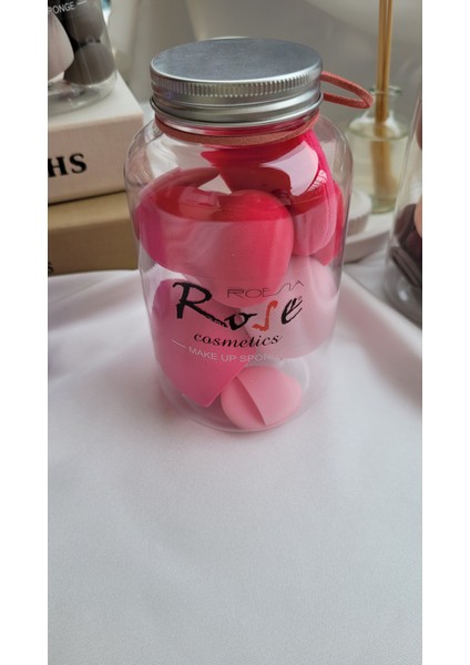 Kavanozda 12 Parça Makyaj Süngeri