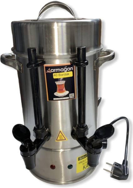 40 Bardak Çay Otomatı, Pratik ve Şık Çay Dağıtım Çözümü