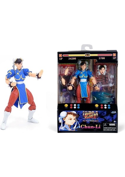 Bfs 253252026 Jada Street Fighter Figür Chun-Li