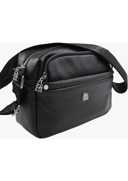 Bayan Çarpraz Askılı Çanta - 67-7081 Siyah fiyatları