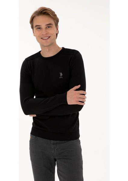 TD01-BSK25 Siyah Erkek Kazak 2226959 modelleri