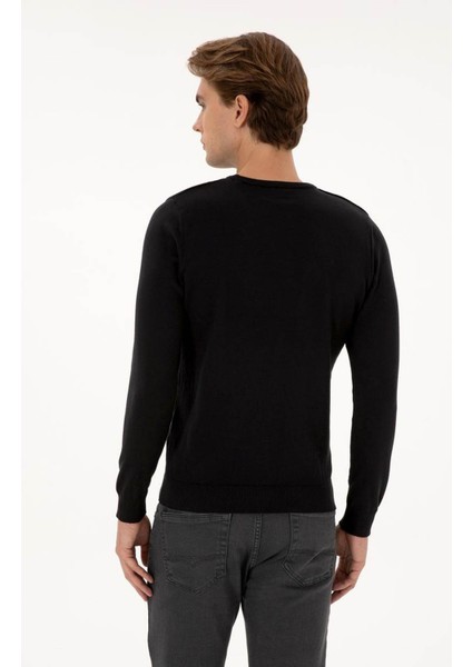 TD01-BSK25 Siyah Erkek Kazak 2226959 indirimleri