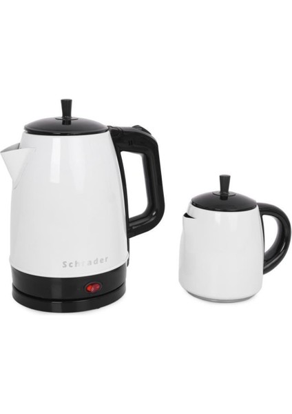 Ş-5832 Elektrikli Çay Seti Beyaz, Şık ve Pratik Çay Keyfi Için. modelleri