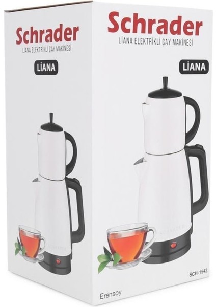 Ş-5832 Elektrikli Çay Seti Beyaz, Şık ve Pratik Çay Keyfi Için. fırsatları