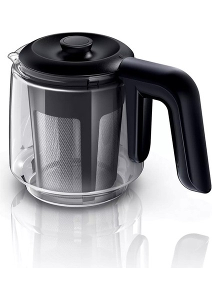 Hızlı Kaynatma ve Kolay Temizleme Özellikli Şık Siyah Çay Makinesi