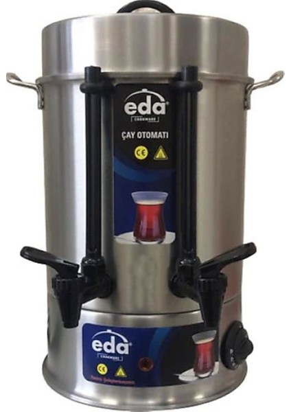 Çelik 60 Bardaklık Çay Otomatı ZK-411, Dayanıklı ve Kullanışlı Kahve ve Çay Makinesi