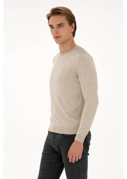 TD01-BSK25 Taş Erkek Kazak 2226959 modelleri