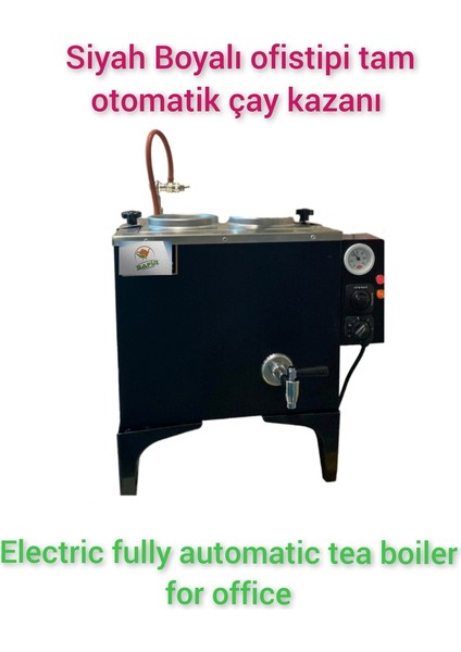 Iki Gözlü Siyah Boyalı Elektrikli Çay Makinesi Ofis ve Büro Kullanımı fiyatları