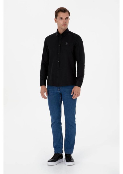 GOX025K Siyah Erkek Gömlek 2225582 fırsatları