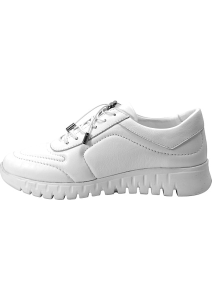 1185-K Hakiki Soft Deri Lastikli Ortopedik Casual Kadın Ayakkabı fırsatları