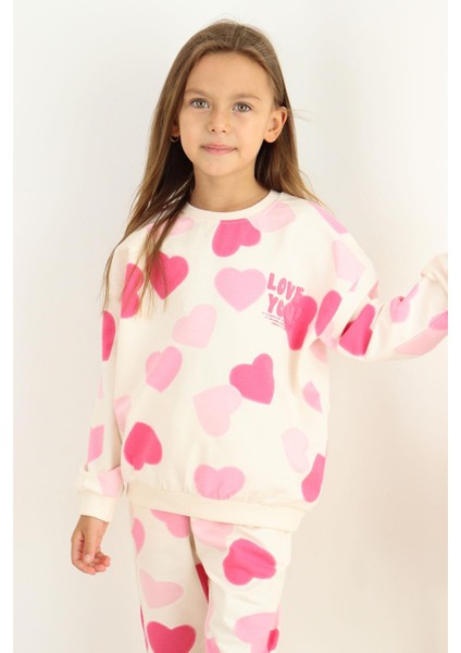 Love You Kız Takım - Pembe