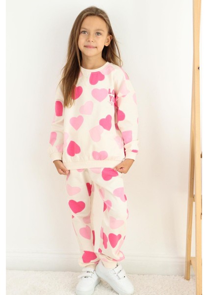 Love You Kız Takım - Pembe modelleri