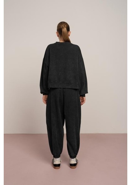 Yıkamalı Kız Takım - Siyah fiyatları