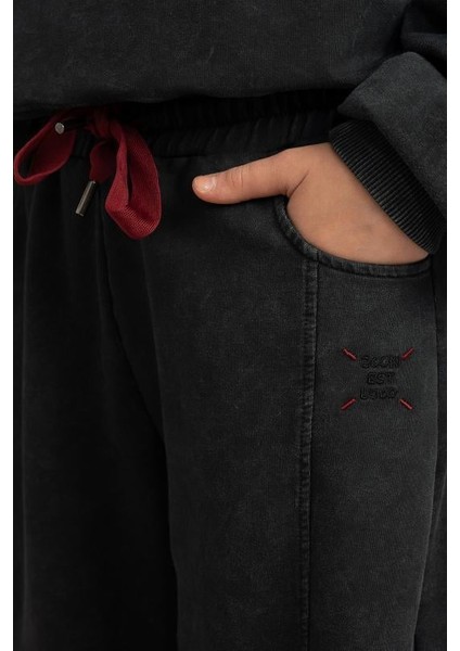 Yıkamalı Kız Takım - Siyah modelleri