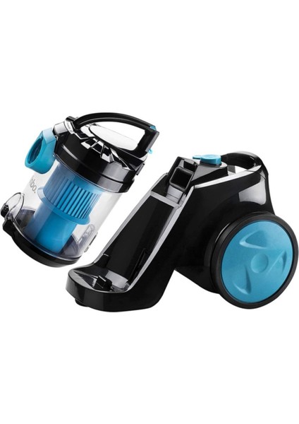 Mavi Renkli Yeni Nesil Elektrikli Süpürge, Torbasız ve Cyclonic Teknolojiyle Güçlü Temizlik fiyatları