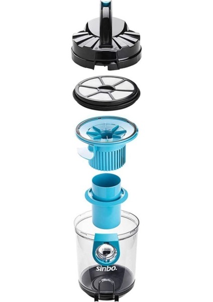 Mavi Renkli Yeni Nesil Elektrikli Süpürge, Torbasız ve Cyclonic Teknolojiyle Güçlü Temizlik modelleri