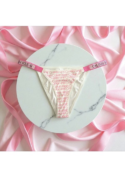 Pembe Taş Detaylı Baskılı Sütyen Takımı modelleri