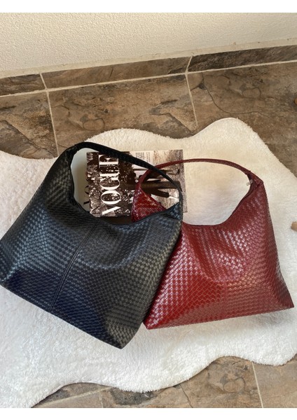 Örgü Desenli Omuz Çantası fırsatları