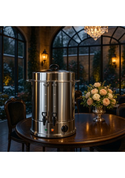 200 Bardak Kapasiteli Elektrikli Çay Makinesi ile Pratik Çay Keyfi