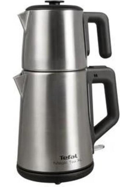 Büyük Boy Gümüş Renkli Çay Makinesi ile Pratik ve Şık Demleme Keyfi