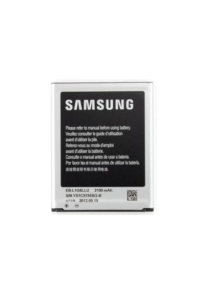 S3 / I9060 Samsung Batarya Pil 2100 Mah EB-L1G6LLU