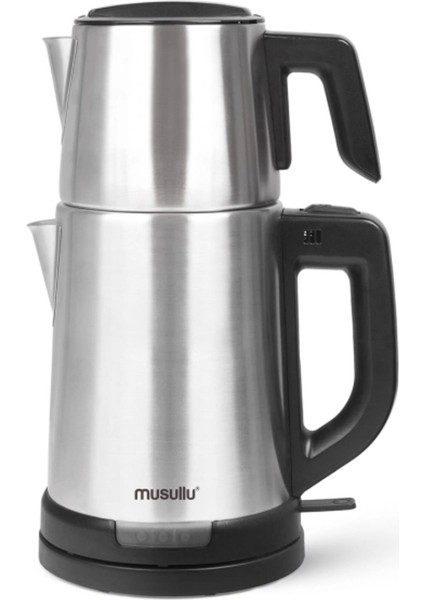 Pratik Metalik Çay Makinesi, Kolay Kullanım ve Şık Tasarım