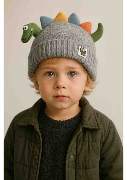 Içi Polar Kışlık Çocuk Bere / Kız Erkek Unisex Şapka