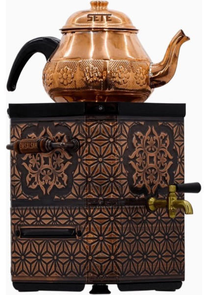 3 Lt Elektrikli Bakır Semaver, Şık ve Dayanıklı Tasarım fiyatları