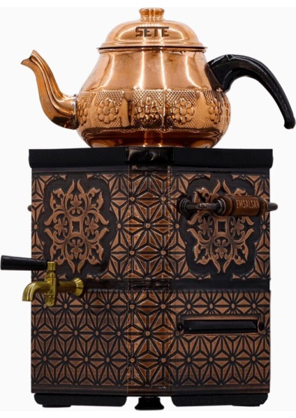 3 Lt Elektrikli Bakır Semaver, Şık ve Dayanıklı Tasarım modelleri