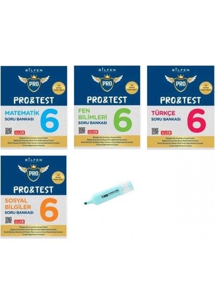 6.sınıf Protest Matematik Fen Türkçe Sosyal Soru Bankası Yeni Müfredat